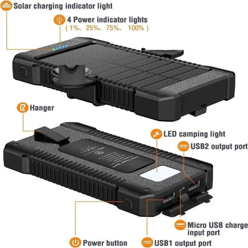 Portable Super Charger Solar Power Bank - Chubbbys World