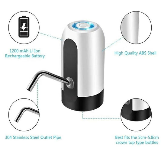 Electric Automatic Universal Water Bottle Dispenser - Chubbbys World