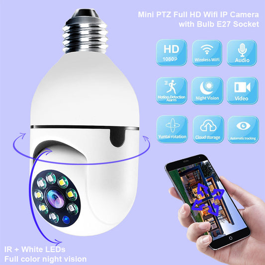 WiFi CAMERA 1080P Bulb - Chubbbys World