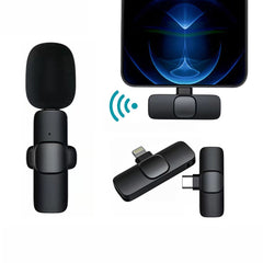 Wireless Lavalier Microphone Portable Mini Mic - Chubbbys World