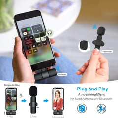 Wireless Lavalier Microphone Portable Mini Mic - Chubbbys World